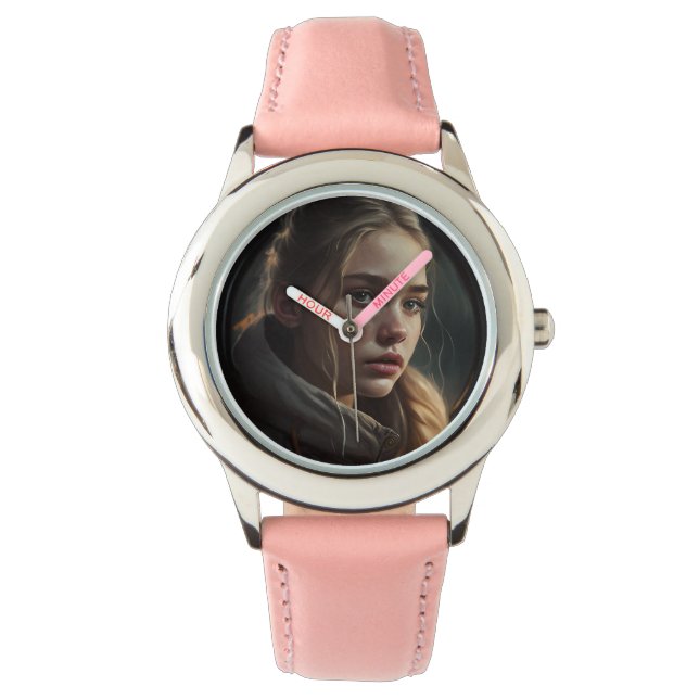Circle girl watch (Front)