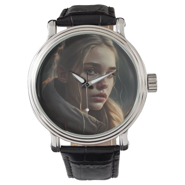 Circle girl watch (Front)
