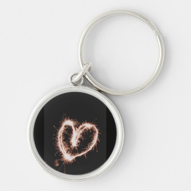 Circle heart key ring (Front)