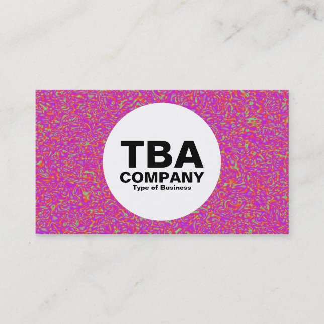 Circle - Impressionist Business Card (Front)