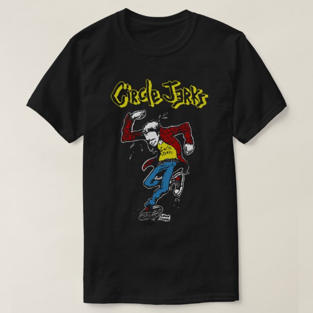 Circle Jerks - Classic Tour Shirt Design Premium T (Design Front)