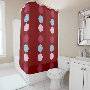 Circle Line Shower Curtain