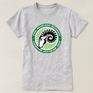 Circle Logo on Lt Grey T-Shirt