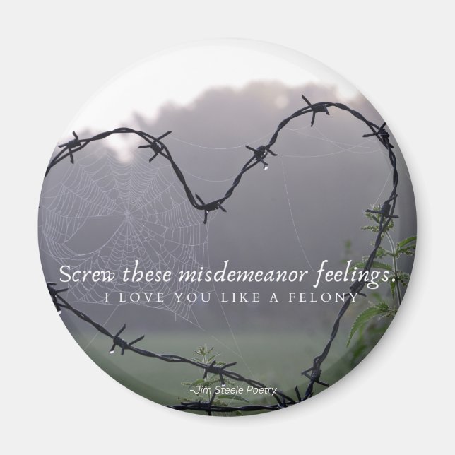 Circle Magnet Barbed Wire (Front)