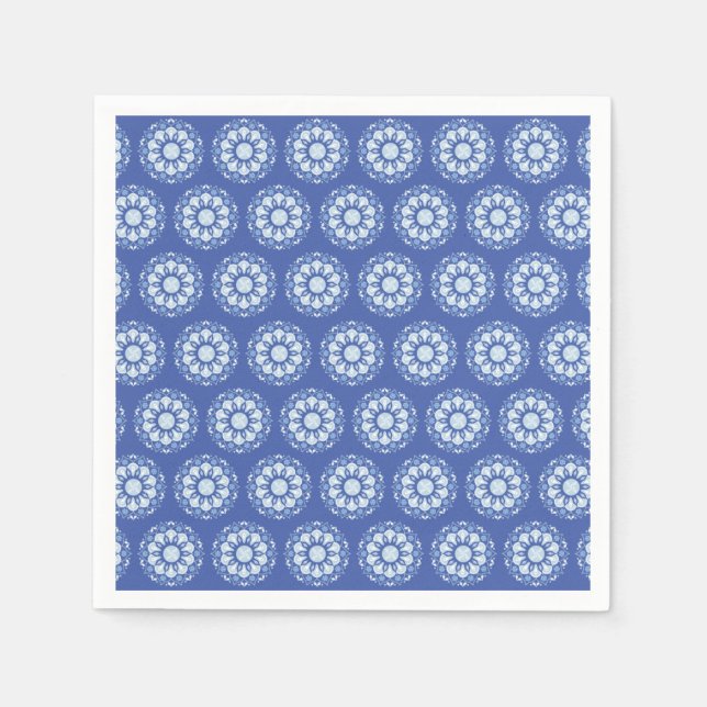 Circle Mandala Pattern   Napkin (Front)