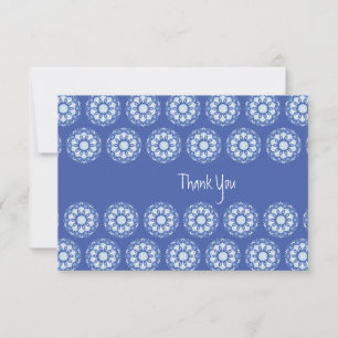 Circle Mandala Pattern   Thank You Card