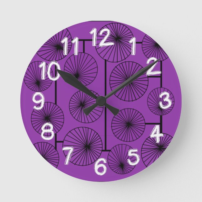 Circle Mobile  Round Clock (Front)