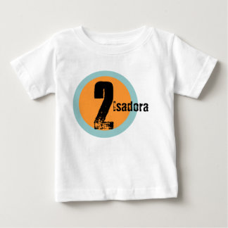 Circle Name and Age 2nd Birthday Tshirt