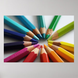 Circle of Colour Poster