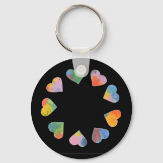 Circle of Hearts Key Ring