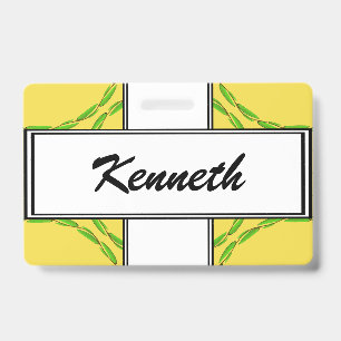 Circle of Leaves by Kenneth Yoncich ID Badge