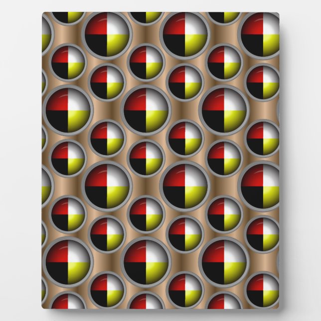 Circle of Life pattern Plaque (Front)