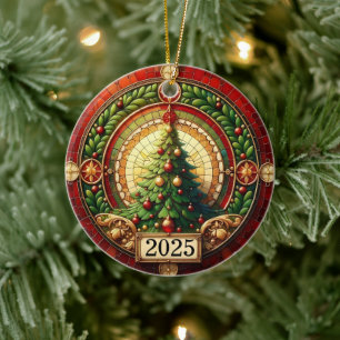 Circle of Light – Christmas Tree Blessing 2025” Ceramic Tree Decoration