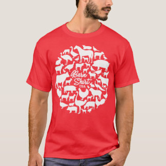 Circle of Livestock White T-Shirt