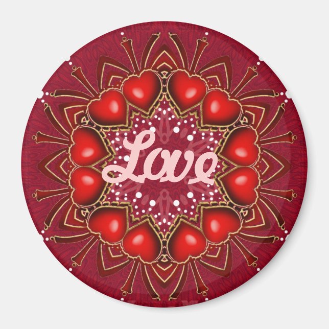 Circle of Love Magnet (Front)