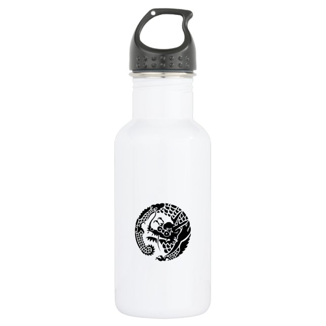 Circle of Nichiren sect dragon 532 Ml Water Bottle (Front)