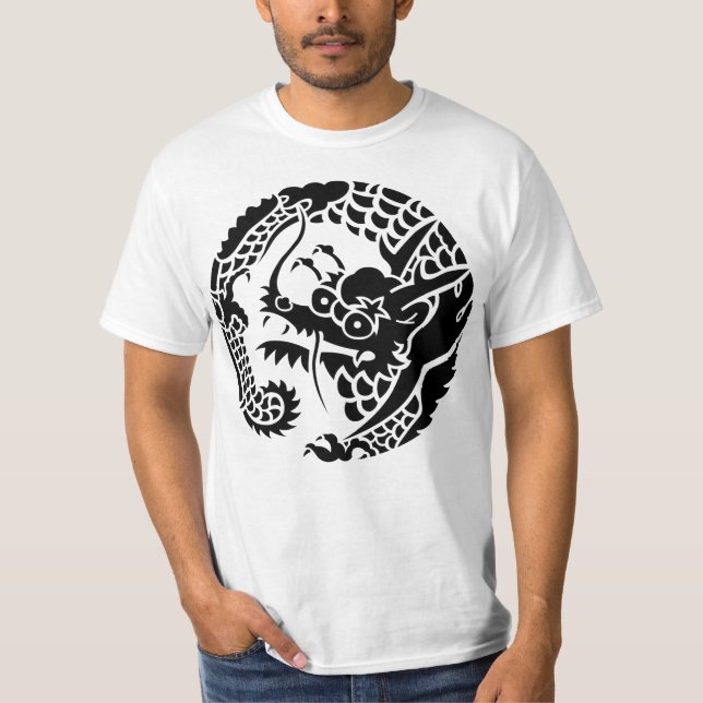 Circle of Nichiren sect dragon T-Shirt (Front)