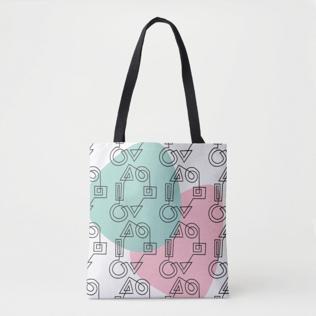 Circle of Shapes  Tote Bag (Front)