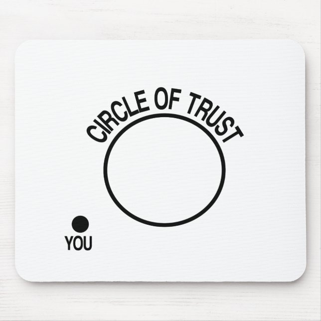 Circle of Trust Mouse Pad (Front)