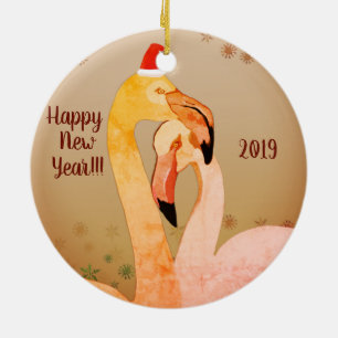 Circle Ornament New year