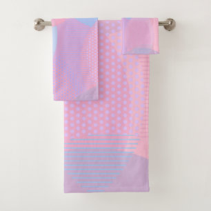 Circle Pattern Bath Towel