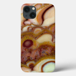 Circle Pattern Of Onyx Stone iPhone 13 Case