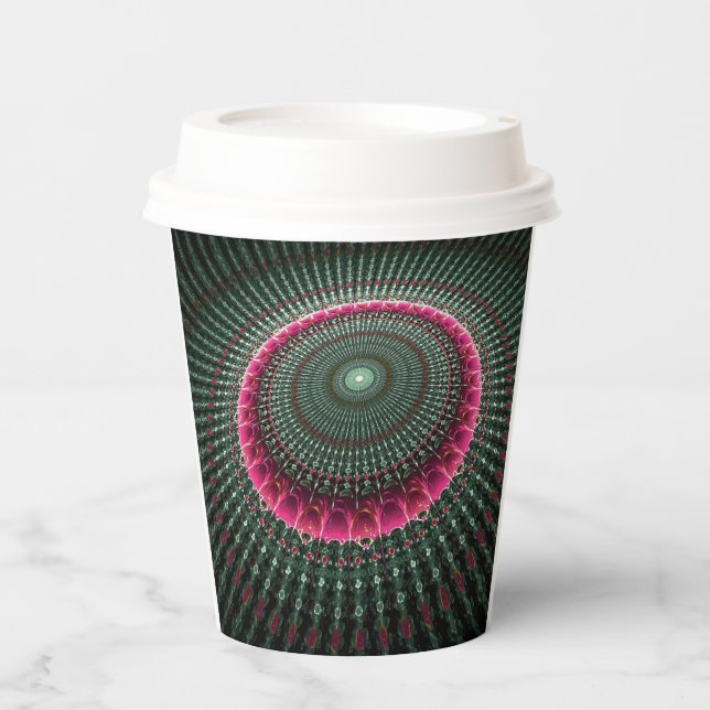 Circle Pattern Paper cup (Front)