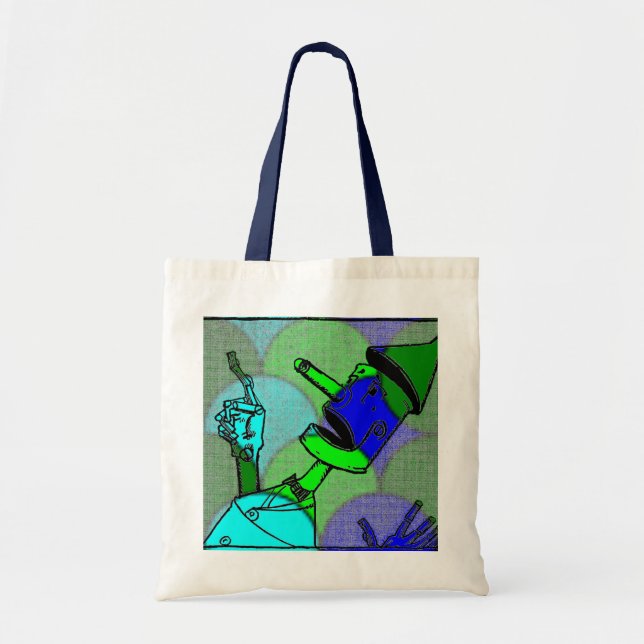 Circle Pattern Tin Man Bag (Front)