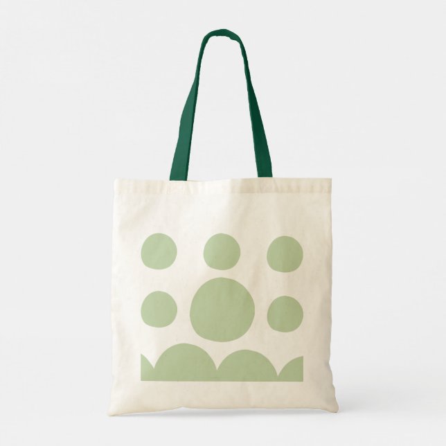 Circle PatternedTote Bag (Back)