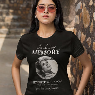 Circle Photo Memorial T-Shirt