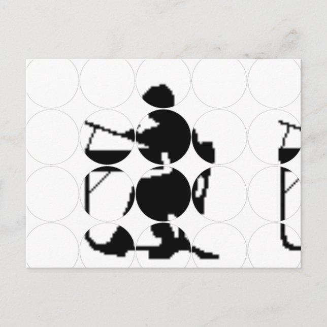 Circle Photo Postcard (Front)