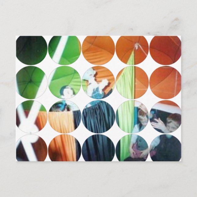 Circle Photo Postcard (Front)