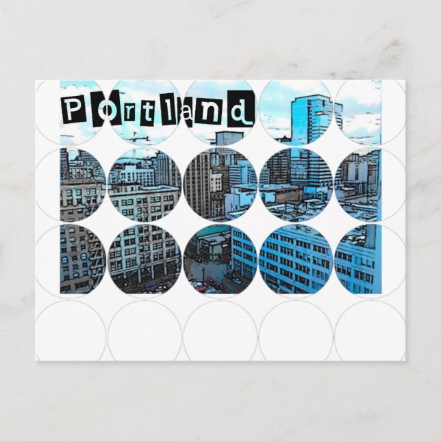 Circle Photo Postcard (Front)