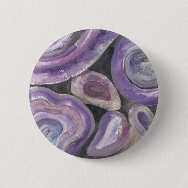 Circle Rain 6 Cm Round Badge (Front)