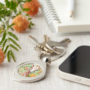 Circle (single-sided) key ring