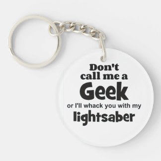 Circle (single-sided) Keychain