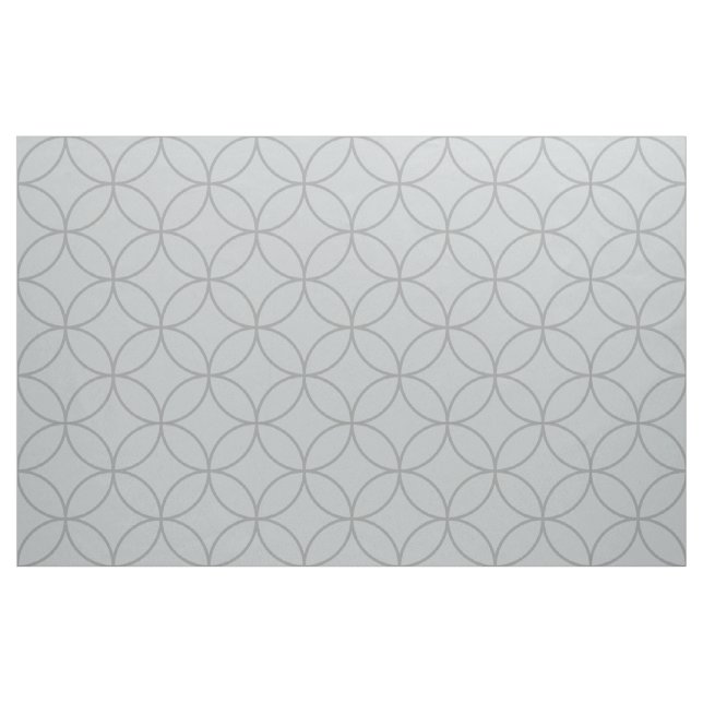 Circle Trans. Seamless Pattern black + your backg. Fabric (Fat Quarter)