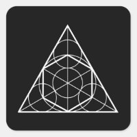 Circle triangle sacred geometry