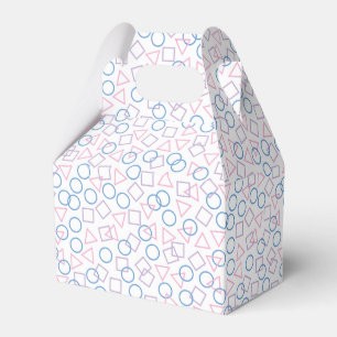 Circle Triangle Square Favour Box