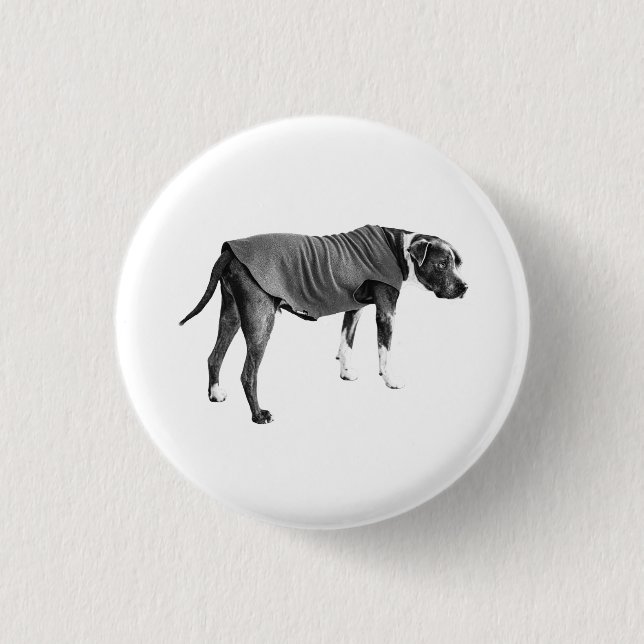 Circle Vest, Quiet Profile 3 Cm Round Badge (Front)