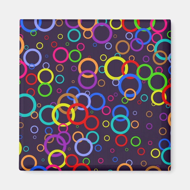 Circle Wallpaper Magnet (Front)