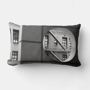 Circle With Fire Escape Lumbar Cushion