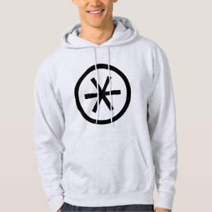 Circled Asterisk Hoodie