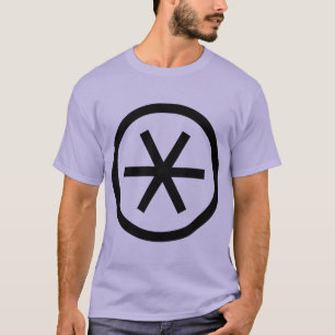 Circled Asterisk T-Shirt