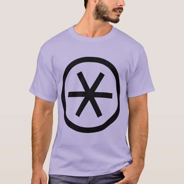 Circled Asterisk T-Shirt (Front)