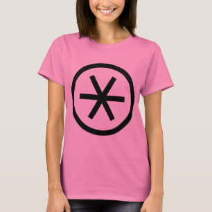 Circled Asterisk T-Shirt