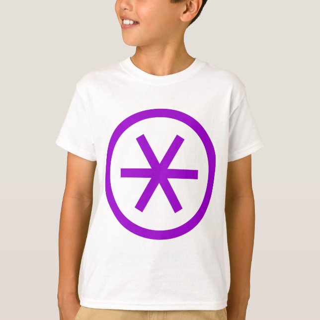 Circled Asterisk T-Shirt (Front)