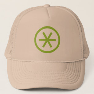 Circled Asterisk Trucker Hat