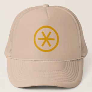Circled Asterisk Trucker Hat