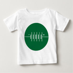 Circled Batteries Symbol Baby T-Shirt